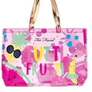 🍑🍓Too Faced Tutti Fruitti Tote Bag🍇🍍
